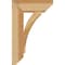 Ekena Millwork Thorton Slat Rough Sawn Bracket, Western Red Cedar, 4"W x 14"D x 22"H BKT04X14X22THR06RWR - alternate 4
